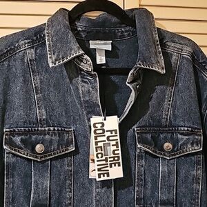 Future Collective Denim Dress